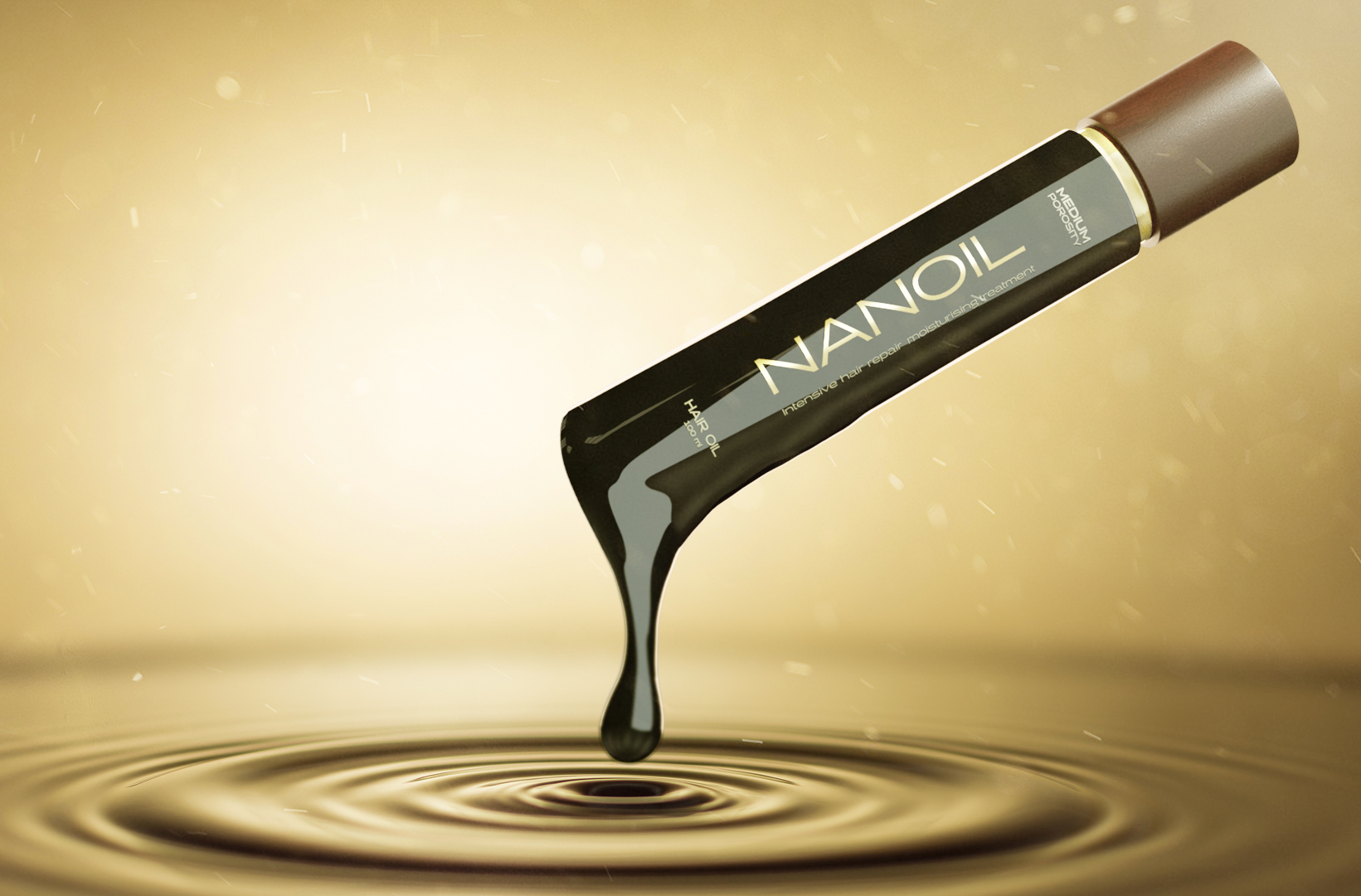 Olio per tutti i tipi di capelli - Nanoil