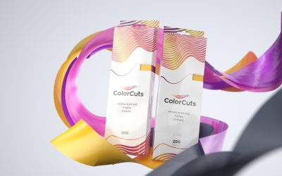 cartine in schiuma per tinta ColorCuts